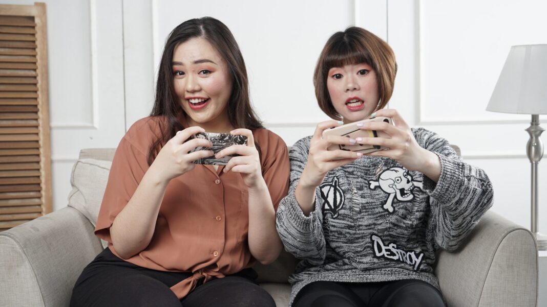 women using phones - china personal data