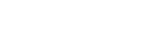 GTM Logo White Small